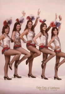 Stephanie and fellow tap dancers