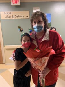 Hadley and Gayle at Deaconess NICU